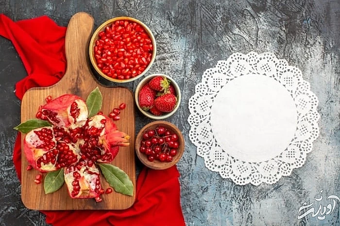 میوه های خوشمزه شب یلدا میوه یلدا